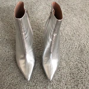 Metallic Bootie